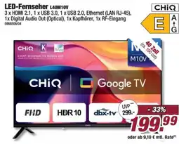 Poco LED-Fernseher L40M10V Angebot