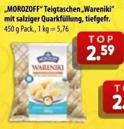 Mix Markt MOROZOFF Teigtaschen Wareniki Angebot