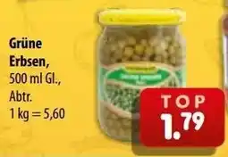 Mix Markt Grüne Erbsen Angebot