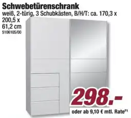 Poco Schwebetürenschrank Angebot