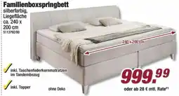 Poco Familienboxspringbett Angebot