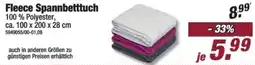 Poco Fleece Spannbetttuch Angebot