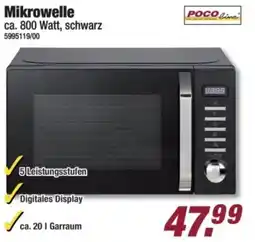 Poco Mikrowelle POCO line Angebot
