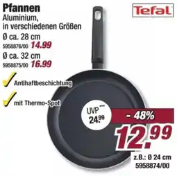 Poco Pfannen Tefal Angebot
