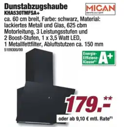 Poco Dunstabzugshaube MICAN Angebot