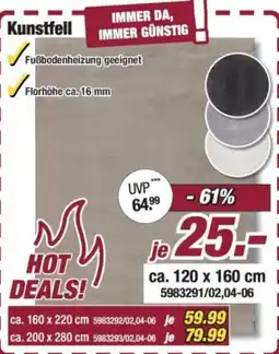 Poco Kunstfell Angebot