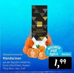 KONSUM Genussmomente Mandarinen Angebot