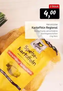 KONSUM Herzstücke Kartoffeln Regional Angebot