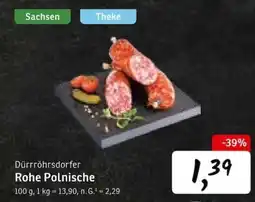KONSUM Dürrröhrsдорfer Rohe Polnische Angebot