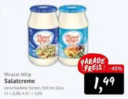 KONSUM Miracel Whip Salatcreme Angebot