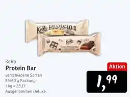 KONSUM KoRo Protein Bar Angebot