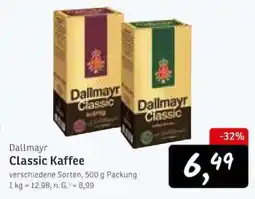 KONSUM Dallmayr Classic Kaffee Angebot