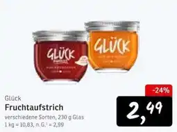 KONSUM Glück Fruchtaufstrich Angebot