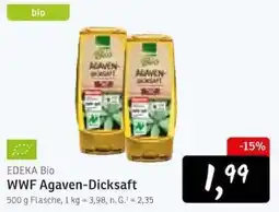 KONSUM EDEKA Bio WWF Agaven-Dicksaft Angebot