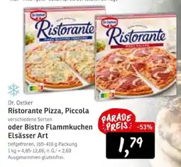KONSUM Dr. Oetker Ristorante Pizza, Piccola Angebot