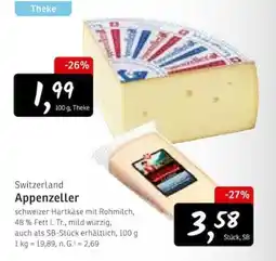 KONSUM Appenzeller Angebot