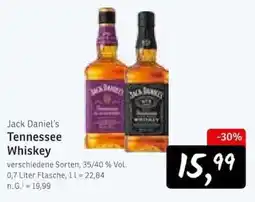 KONSUM Jack Daniel's Tennessee Whiskey Angebot