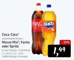 KONSUM Coca-Cola* Angebot