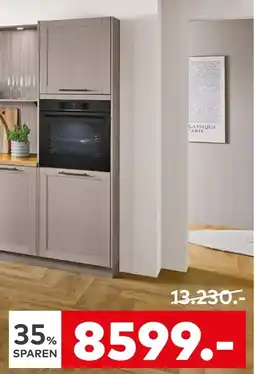 porta Küchenblock mit Einbauofen Angebot