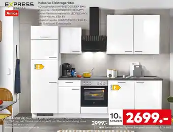 EXPRESS KÜCHEN Amica EINBAUKÜCHE