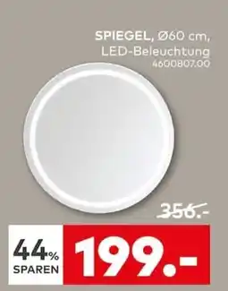 porta SPIEGEL, Ø60 cm, LED-Beleuchtung Angebot