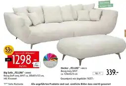Zurbrüggen Big Sofa "FELLINI" Angebot