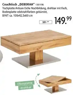 Zurbrüggen Couchtisch ,,DEBORAH" Angebot