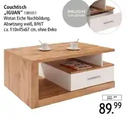 Zurbrüggen Couchtisch „IGUAN“ Angebot