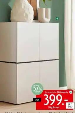 Zurbrüggen Highboard Angebot