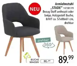 Zurbrüggen Armlehnstuhl "STADE" Angebot