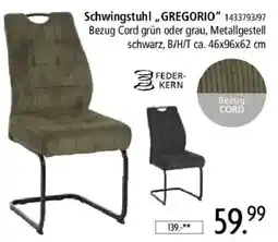 Zurbrüggen Schwingstuhl „GREGORIO“ Angebot