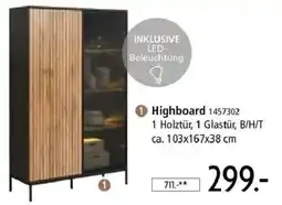 Zurbrüggen Highboard Angebot