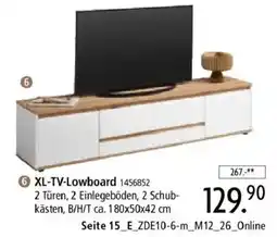 Zurbrüggen XL-TV-Lowboard Angebot