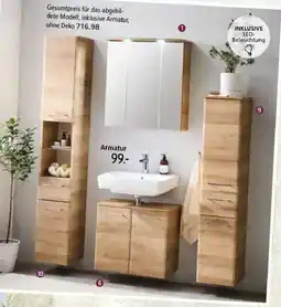 Zurbrüggen Gesamtpreis für das abgebildete Modell, inklusive Armatur, ohne Deko Angebot