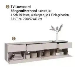 Zurbrüggen TV-Lowboard hängend/stehend Angebot