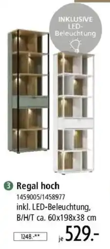 Zurbrüggen Regal hoch Angebot