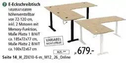 Zurbrüggen E-Eckschreibtisch Angebot