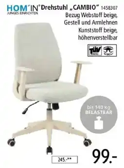 Zurbrüggen HOM'IN® Drehstuhl „CAMBIO“ Angebot