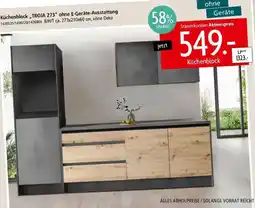 Zurbrüggen Küchenblock „TROJA 273“ Angebot