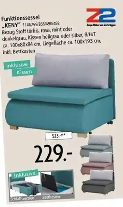 Zurbrüggen Funktionssessel "KENY" Angebot