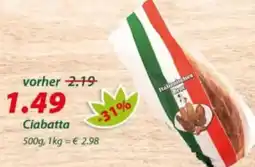 Hepsi-Markt Italienisches Brot Ciabatta Angebot