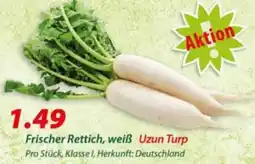Hepsi-Markt Frischer Rettich, weiß Uzun Turp Angebot