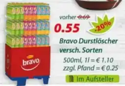 Hepsi-Markt Bravo Durstlöscher Angebot