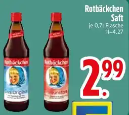 Edeka Rotbäckchen Saft Angebot
