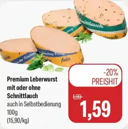 Feneberg Premium Leberwurst mit oder ohne Schnittlauch Angebot