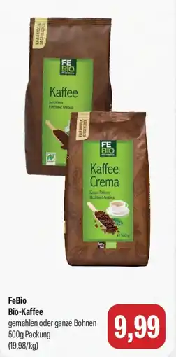 Feneberg FeBio Bio-Kaffee Angebot