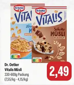 Feneberg Dr. Oetker Vitalis Müsli Angebot
