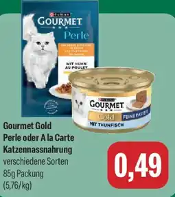 Feneberg Gourmet Gold Perle oder A la Carte Katzennassnahrung Angebot