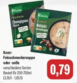 Feneberg Knorr Feinschmeckersuppe oder -soẞe Angebot