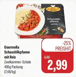 Feneberg Gourmella Schaschlikpfanne mit Reis Angebot